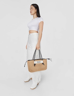 Bolsa satchel Tous Scoubidou para mujer