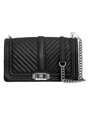 Bolsa Crossbody Rebecca Minkoff Chevron Quilted Love Group De Piel Para Mujer