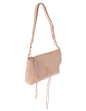 Bolsa shoulder Rebecca Minkoff Darren Top Zip de piel para mujer