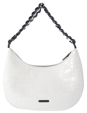 Bolsa shoulder Rebecca Minkoff Julian Croissant de piel para mujer