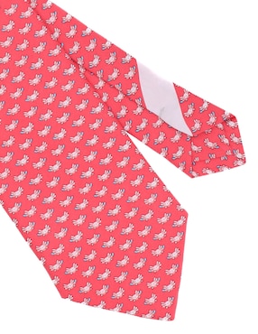 Corbata Pineda Covalin regular de seda estampado gráfico para hombre