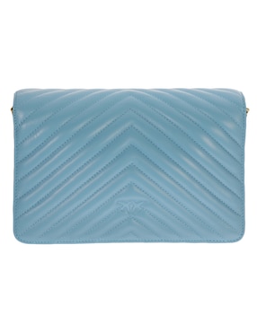 Bolsa crossbody Pinko Classic Love de piel para mujer