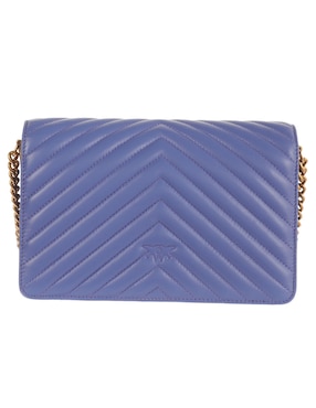 Bolsa crossbody Pinko Love-Birds de piel para mujer