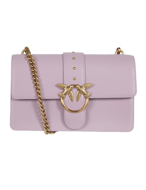 Bolsa Crossbody Pinko De Piel Para Mujer