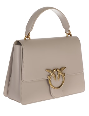 Bolsa flap Pinko Love One Top de piel para mujer