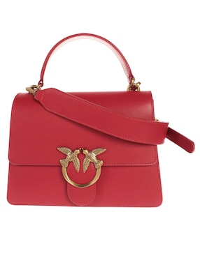 Bolsa Flap Pinko De Piel Para Mujer