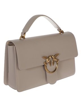Bolsa bandolera Pinko Love One de piel para mujer