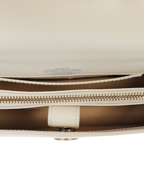 Bolsa flap Pinko Love One de piel para mujer