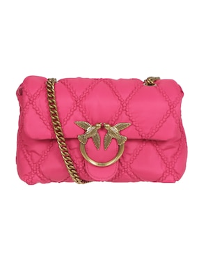 Bolsa Crossbody Pinko Love Mini Puf De Piel Para Mujer