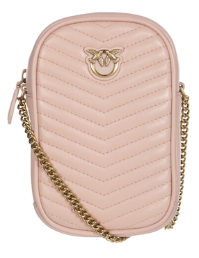 Bolsa Crossbody Pinko De Piel Para Mujer