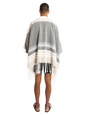 Poncho Rcano x Candor Rcano de algodón para hombre