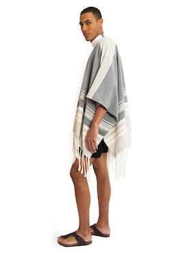 Poncho Rcano x Candor Rcano de algodón para hombre