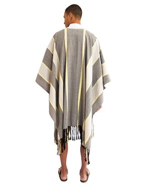 Poncho Rcano x Candor Rcano de algodón para hombre