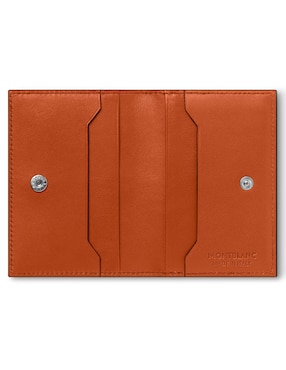 Tarjetero Montblanc de piel Meisterstuck selection soft unisex