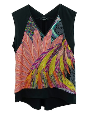 Blusa Pineda Covalin sin manga para mujer