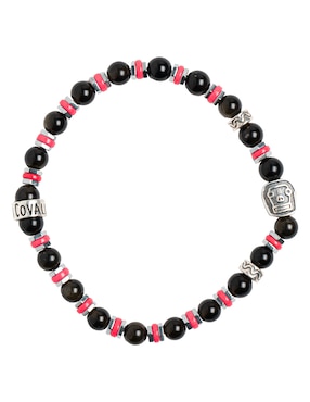 Pulsera Pineda Covalin Calavera Con Acabado Mate