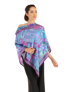 Poncho Pineda Covalin Para Mujer