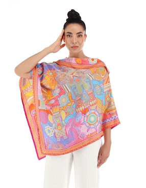 Poncho Pineda Covalin Para Mujer