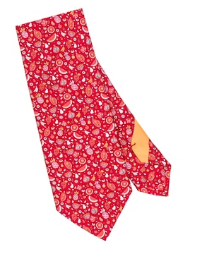 Corbata Pineda Covalin regular (6-8.5 cm) de seda estampado gráfico para hombre