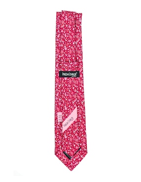 Corbata Pineda Covalin regular de seda estampado gráfico para hombre