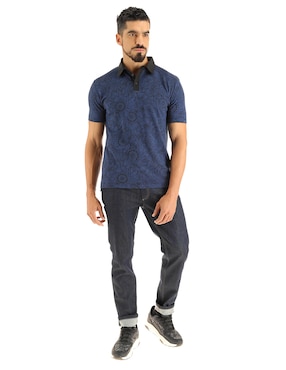 Playera Pineda Covalin Santuario Cactáceas cuello polo para hombre