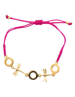 Pulsera Pineda Covalin Con Acabado Chapa De Oro