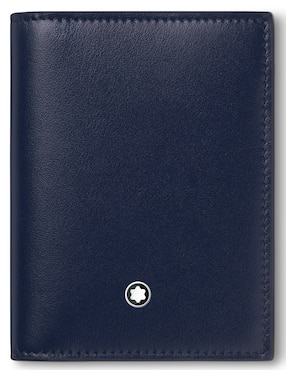 Tarjetero Montblanc De Piel Meisterstück Unisex