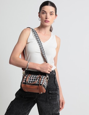 Bolsa satchel Schutz de piel para mujer