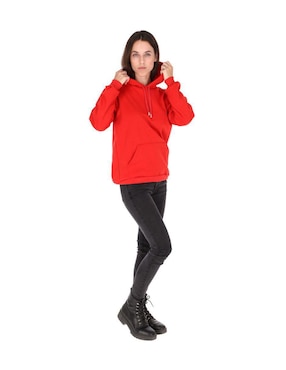 Sudadera con capucha y bolsa Chb Chili Beans Clothing Co. para mujer