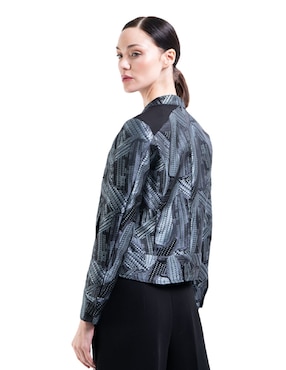 Chamarra casual Pineda Covalin Mazorca para mujer
