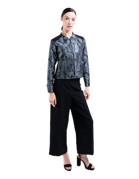 Chamarra casual Pineda Covalin Mazorca para mujer