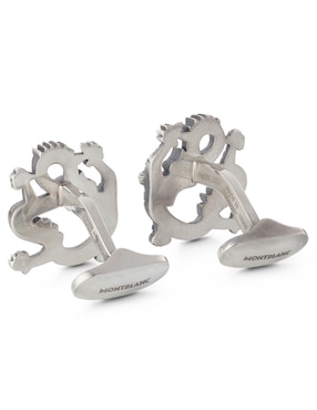 Mancuernillas Montblanc de plata