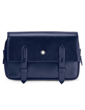 Bolsa Messenger Montblanc Meisterstuck De Piel Unisex