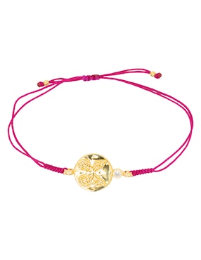 Pulsera Pineda Covalin Mariposa Monarca Con Acabado Chapa De Oro