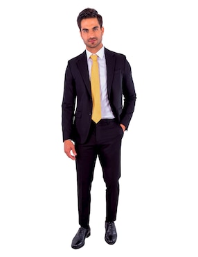 Corbata Pineda Covalin regular de seda estampado gráfico para hombre
