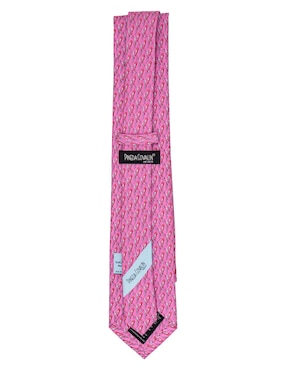 Corbata Pineda Covalin de seda estampado gráfico para hombre