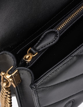 Bolsa crossbody Pinko de piel para mujer