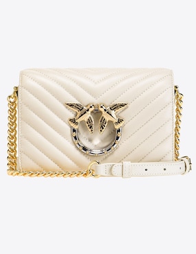 Bolsa crossbody Pinko de piel para mujer