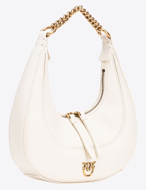 Bolsa hobo Pinko de piel para mujer