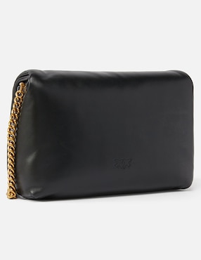 Bolsa flap Pinko de piel para mujer