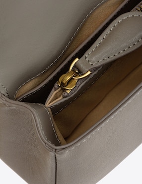 Bolsa flap Pinko de piel para mujer