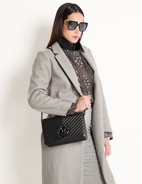 Bolsa crossbody Pinko de piel para mujer