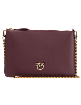 Bolsa Clutch Pinko De Piel Para Mujer