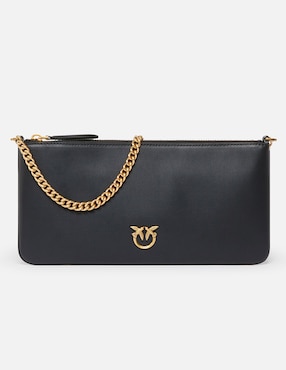 Bolsa Clutch Pinko De Piel Para Mujer