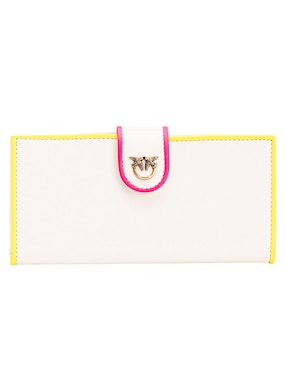 Bolsa Wristlet Pinko De Piel Para Mujer