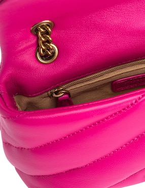 Bolsa flap Pinko de piel para mujer