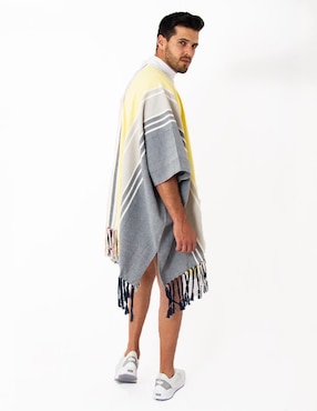 Poncho hombre Rcano de algodón para hombre