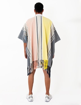 Poncho hombre Rcano de algodón para hombre