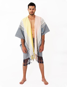Poncho hombre Rcano de algodón para hombre