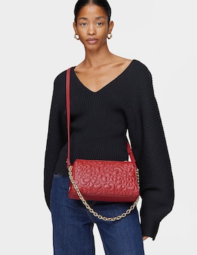 Bolsa bandolera Tous Greta de piel para mujer